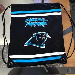 carolina panthers drawstring bag